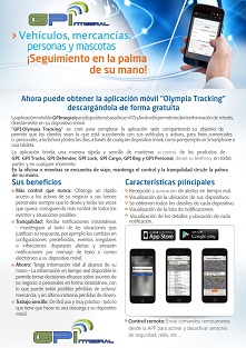 Características GPI Olympia Tracking